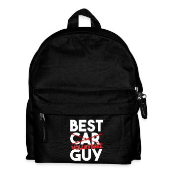 Best Volleyball Guy Funny Sports Slogan - Kids' Backpack - black - Front