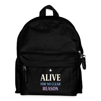 Humour existentiel, nihilisme, humour, - Sac à dos Enfant - noir - Devant