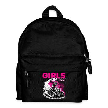 Quad ATV Femme Fille Quad Quad - Sac à dos Enfant - noir - Devant