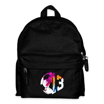 NR. 13 FUßBALLER NUMMER 13 FUßBALL 13. GEBURTSTAG - Kinder Rucksack - Schwarz - Vorne