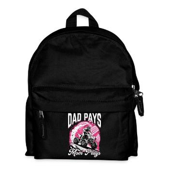 Quad ATV Femme Fille Quad Quad - Sac à dos Enfant - noir - Devant