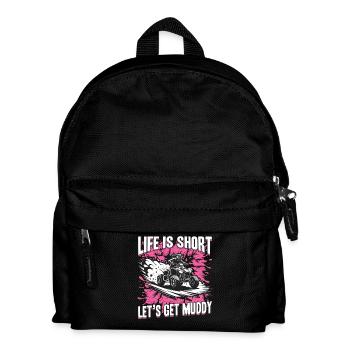 Quad ATV Femme Fille Quad Quad - Sac à dos Enfant - noir - Devant