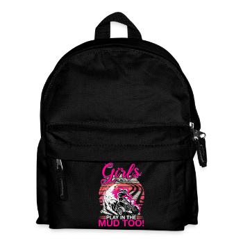 Quad ATV Femme Fille Quad Quad - Sac à dos Enfant - noir - Devant