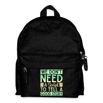 Musical Theatre We Don´t Need A Script Theater - Kinder Rucksack - Schwarz - Vorne