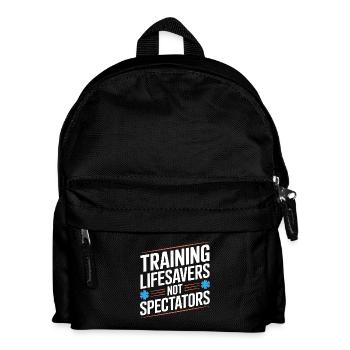 Paramedic Training Lifesavers Emergency Services - Kids' Backpack - black - Front