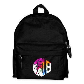 NR. 18 NUMMER 18 BASKETBALL 18. GEBURTSTAG - Kinder Rucksack - Schwarz - Vorne