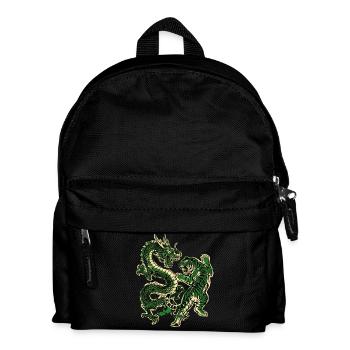 Chinese Dragon Tiger - Kids' Backpack - black - Front
