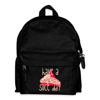 Bonne journée de tranche - Sac à dos Enfant - noir - Devant