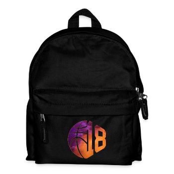 NUMMER 18 BASKETBALL 18. GEBURTSTAG - Kinder Rucksack - Schwarz - Vorne