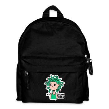 Medusa Mood: My Look Kills - Kids' Backpack - black - Front