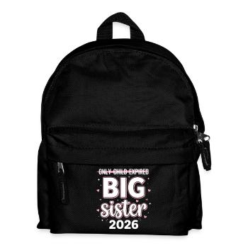 Only Child Expired Big Sister 2026 - Kids' Backpack - black - Front