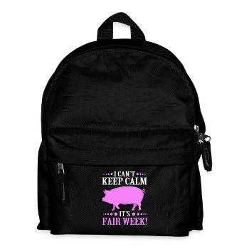 Viehzüchter Vieh - Kinder Rucksack - Schwarz - Vorne