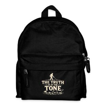 The truth is in the tone | Probe Detector - Kids' Backpack - black - Front