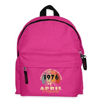 Jubilee year April 1976 - Kids' Backpack - fuchsia - Front