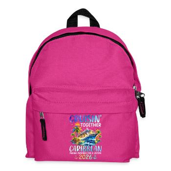 Cruisin Together Caribbean 2027 - Kinder Rucksack - Fuchsia - Vorne