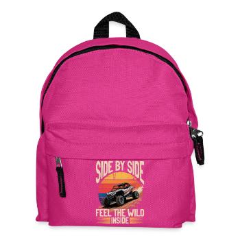 UTV Off Road 4 Wheeler Side by side - Kids' Backpack - fuchsia - Front