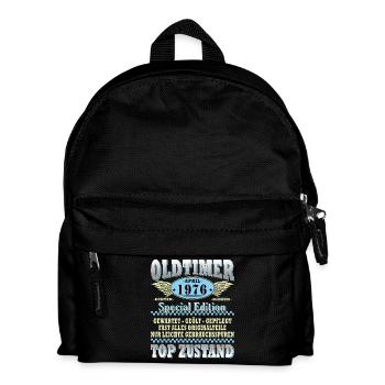 Oldtimer April 1976 Special Edition - Kinder Rucksack - Schwarz - Vorne