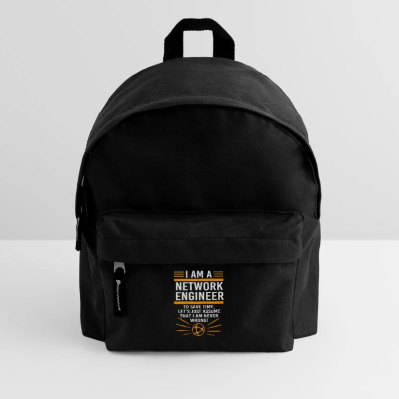 Network Computer Scientist Programmer Admin Kids' Backpack
