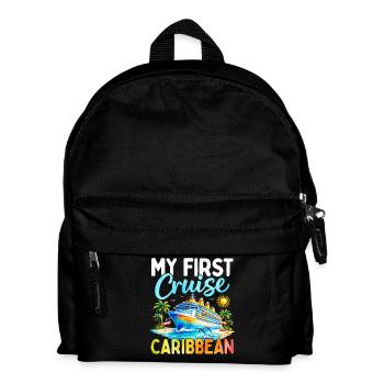 My First Cruise Caribbean - Kids' Backpack - black - Front