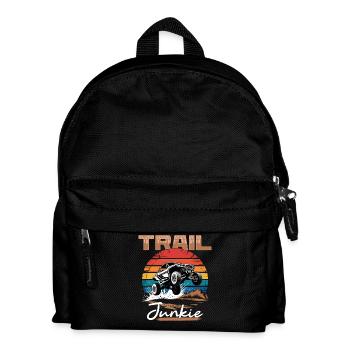 UTV Off Road 4 Wheeler Side by side - Kinder Rucksack - Schwarz - Vorne