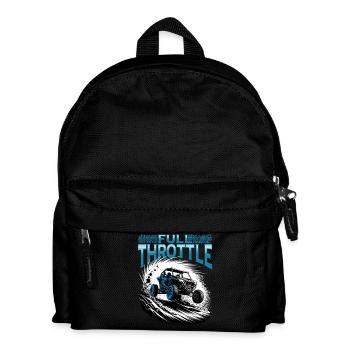 UTV Off Road 4 Wheeler Side by side - Kids' Backpack - black - Front