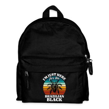 Drôles de proverbes de la Tarentule Noire - Sac à dos Enfant - noir - Devant