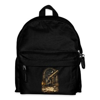 Astronome en astronomie - Sac à dos Enfant - noir - Devant