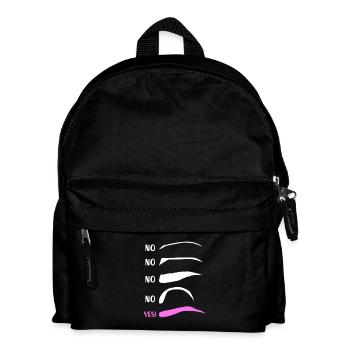 Make-up Microblading Kosmetik Kosmetikerin - Kinder Rucksack - Schwarz - Vorne