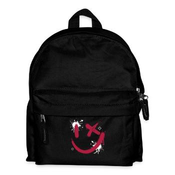 Graffiti Totenkopf Street Art Spray - Kinder Rucksack - Schwarz - Vorne