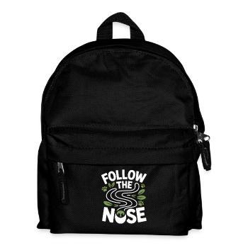 Follow The Nose Dog Nose Work Fun - Kids' Backpack - black - Front