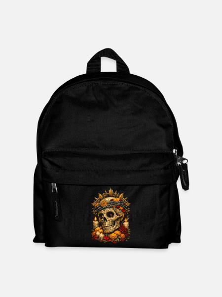 Dia De Los Muertos - Kinder Rucksack - Schwarz