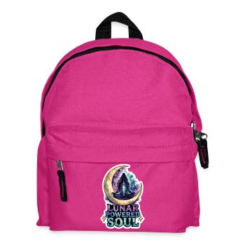 Mondmeditation, Mondachtsamkeit, Spirituell - Kinder Rucksack - Fuchsia - Vorne