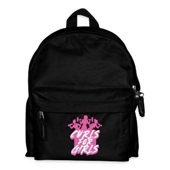 Biceps Bicep Training Bodybuilder Gym - Kids' Backpack - black - Front