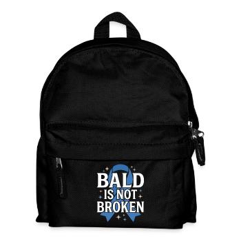Alopezie-bewusstsein Alopecia Areata Haarausfall - Kinder Rucksack - Schwarz - Vorne