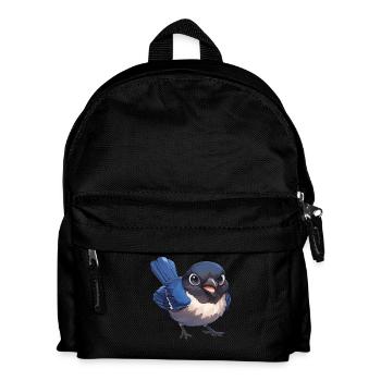 Elstern Elster - Kinder Rucksack - Schwarz - Vorne