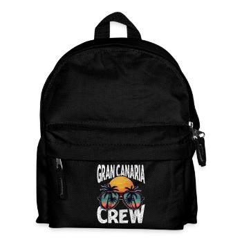 Gran Canaria Crew - Kinder Rucksack - Schwarz - Vorne