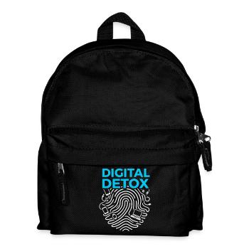 Digital Detox - Kids' Backpack - black - Front