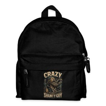 Shanty Choir Sea shanties Crazy Shanty Guy - Kids' Backpack - black - Front