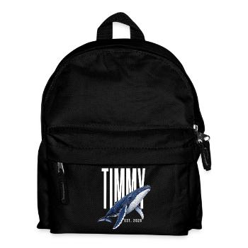 T-shirt baleine à bosse Timmy Whale Est 2026 - Sac à dos Enfant - noir - Devant