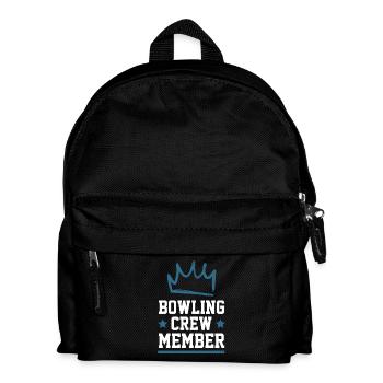 Équipe de bowling - Sac à dos Enfant - noir - Devant