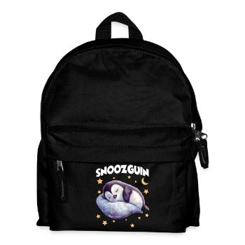 Penguin Pajamas Snoozguin Late Riser Sleepy Caps - Kids' Backpack - black - Front