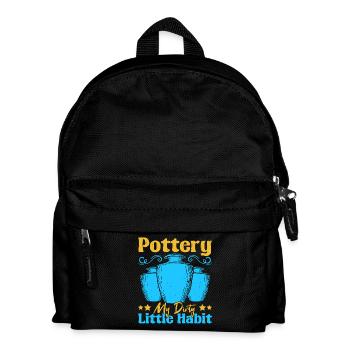 Cadeaux pour les potiers Poterie Sale habitude - Sac à dos Enfant - noir - Devant