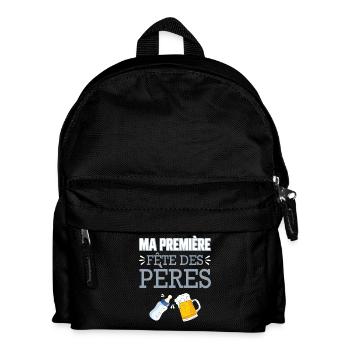 Ma Première Fête des Pères - Sac à dos Enfant - noir - Devant