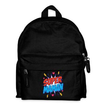 Super Maman - Sac à dos Enfant - noir - Devant