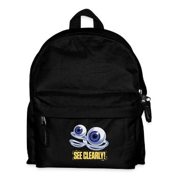 Voir clairement le graphique oculaire - Sac à dos Enfant - noir - Devant