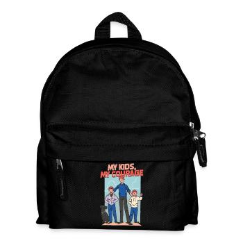 Père célibataire Père célibataire - Sac à dos Enfant - noir - Devant
