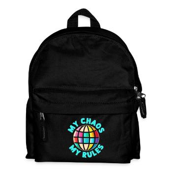 Pré-maternelle Mon chaos Mes règles Maternelle - Sac à dos Enfant - noir - Devant