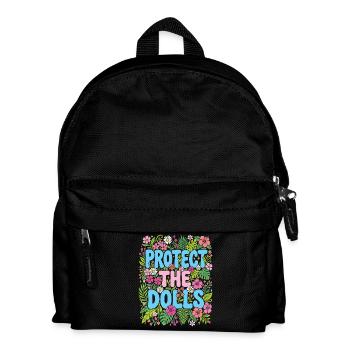 LGBTQ Pride Month - Protect the Dolls - Kids' Backpack - black - Front