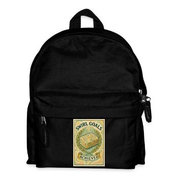 Swirl-Ziele erreicht | Soapmaking - Kinder Rucksack - Schwarz - Vorne