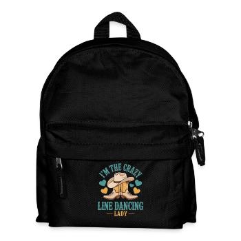 Line Dance Line Dancing Gift - Kids' Backpack - black - Front